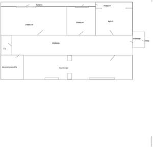 3-к квартира, вторичка, 125м2, 4/5 этаж
