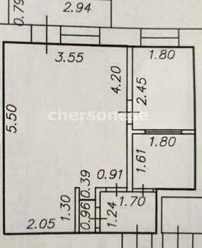 1-к квартира, вторичка, 27м2, 3/5 этаж