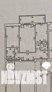 2-к квартира, вторичка, 54м2, 8/10 этаж
