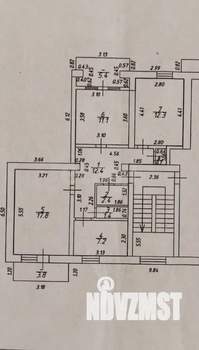 3-к квартира, вторичка, 65м2, 4/5 этаж