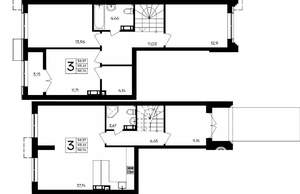 3-к квартира, вторичка, 119м2, 1/9 этаж