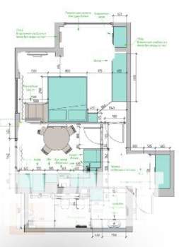 1-к квартира, вторичка, 41м2, 4/5 этаж