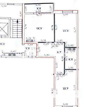 2-к квартира, вторичка, 62м2, 5/9 этаж