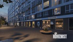 1-к квартира, строящийся дом, 53м2, 1/9 этаж