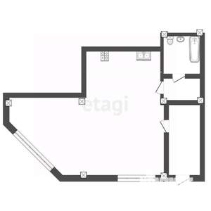 2-к квартира, вторичка, 53м2, 1/2 этаж