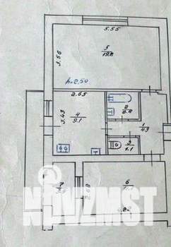 2-к квартира, вторичка, 59м2, 2/4 этаж