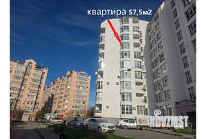 2-к квартира, сданный дом, 58м2, 7/11 этаж