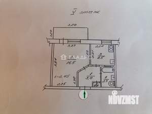 1-к квартира, вторичка, 22м2, 5/5 этаж