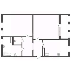 2-к квартира, вторичка, 60м2, 4/10 этаж