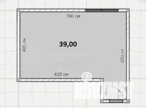 Студия квартира, вторичка, 39м2, 1/5 этаж