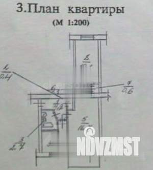 2-к квартира, вторичка, 42м2, 2/5 этаж