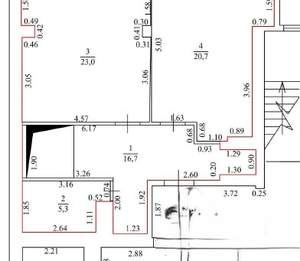 3-к квартира, вторичка, 129м2, 9/10 этаж