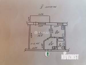 1-к квартира, вторичка, 22м2, 5/5 этаж