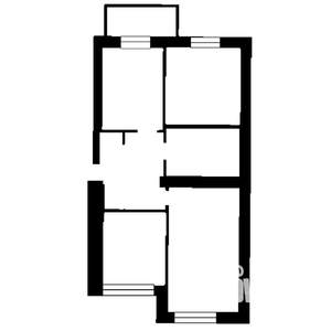 3-к квартира, вторичка, 65м2, 5/5 этаж