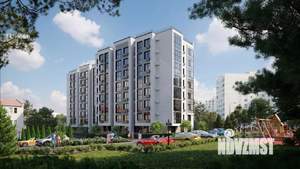 1-к квартира, строящийся дом, 40м2, 8/8 этаж