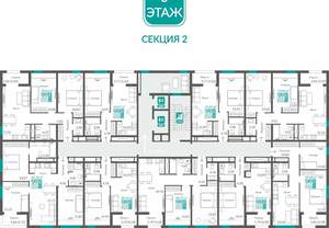 2-к квартира, вторичка, 68м2, 3/12 этаж