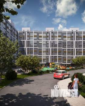 2-к квартира, строящийся дом, 64м2, 1/9 этаж