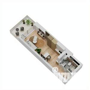 Студия квартира, вторичка, 29м2, 2/9 этаж