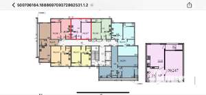 1-к квартира, вторичка, 35м2, 12/12 этаж