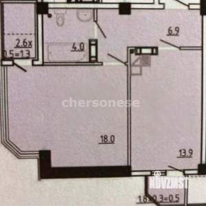 1-к квартира, вторичка, 47м2, 7/9 этаж