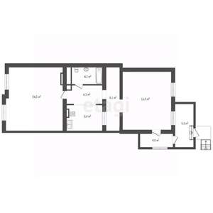 2-к квартира, вторичка, 111м2, 1/5 этаж