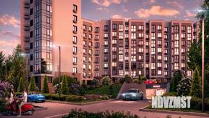 1-к квартира, строящийся дом, 38м2, 4/8 этаж