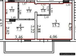 1-к квартира, вторичка, 33м2, 6/10 этаж