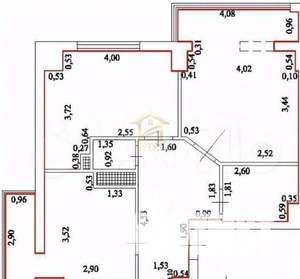 2-к квартира, вторичка, 56м2, 1/10 этаж