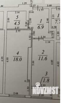 1-к квартира, вторичка, 43м2, 6/10 этаж