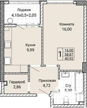 Фото квартиры на продажу (1)