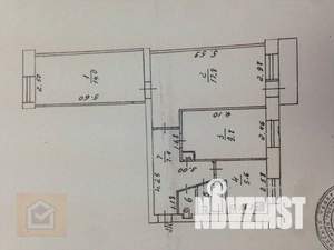 3-к квартира, вторичка, 60м2, 4/5 этаж