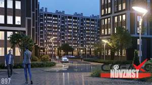 2-к квартира, вторичка, 64м2, 1/9 этаж
