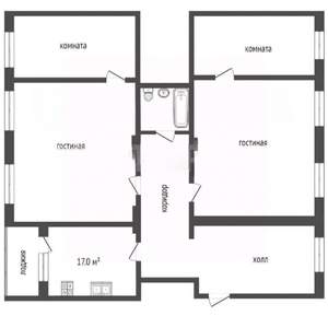 5-к квартира, вторичка, 150м2, 2/5 этаж