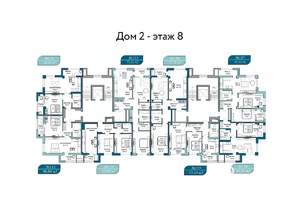 2-к квартира, вторичка, 55м2, 8/9 этаж
