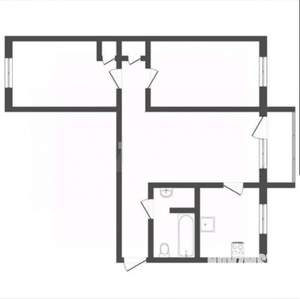 3-к квартира, вторичка, 54м2, 5/5 этаж