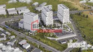 1-к квартира, строящийся дом, 40м2, 11/12 этаж