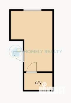 Студия квартира, вторичка, 14м2, 1/5 этаж