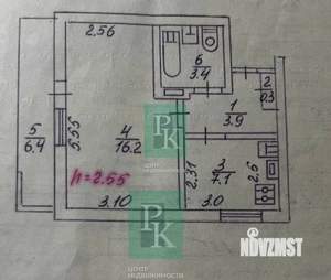 1-к квартира, вторичка, 37м2, 5/9 этаж