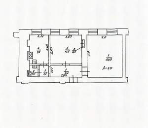 2-к квартира, вторичка, 50м2, 2/2 этаж