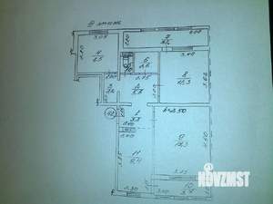 3-к квартира, вторичка, 63м2, 3/10 этаж