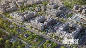 2-к квартира, строящийся дом, 62м2, 2/9 этаж