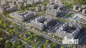 2-к квартира, строящийся дом, 58м2, 7/9 этаж