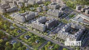 1-к квартира, строящийся дом, 38м2, 5/9 этаж