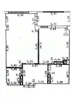 1-к квартира, вторичка, 40м2, 4/8 этаж