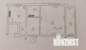 1-к квартира, вторичка, 49м2, 9/10 этаж