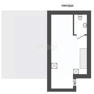 2-к квартира, вторичка, 56м2, 5/5 этаж