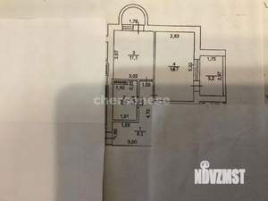 1-к квартира, вторичка, 47м2, 3/5 этаж