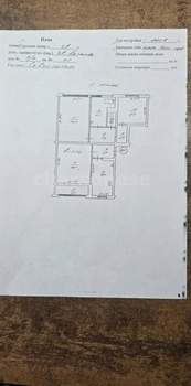 3-к квартира, вторичка, 73м2, 3/10 этаж