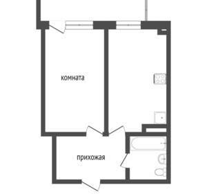 1-к квартира, вторичка, 38м2, 5/10 этаж