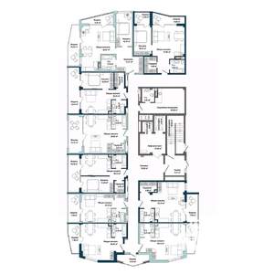 1-к квартира, вторичка, 48м2, 1/5 этаж